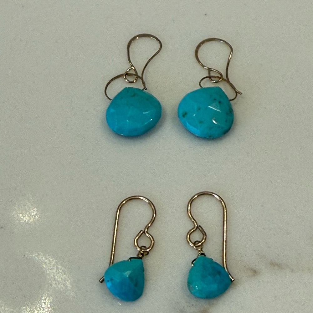 Turquoise Drop Earrings